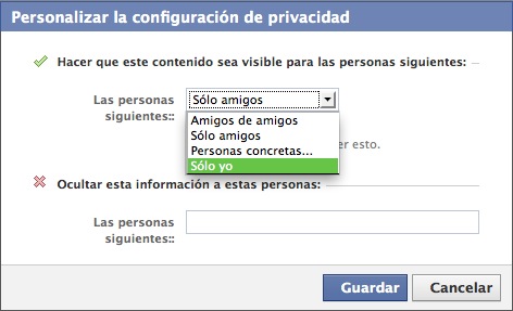 Ver sólo yo imagenes en las que estoy etiquetado