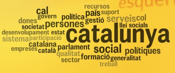 Nube de etiquetas del programa electoral de ERC Nube de etiquetas del programa electoral de ERC