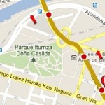 Recorridos en tiempo real de Bilbobus