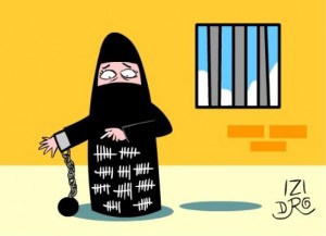 El burka una carcel dentro y fuera