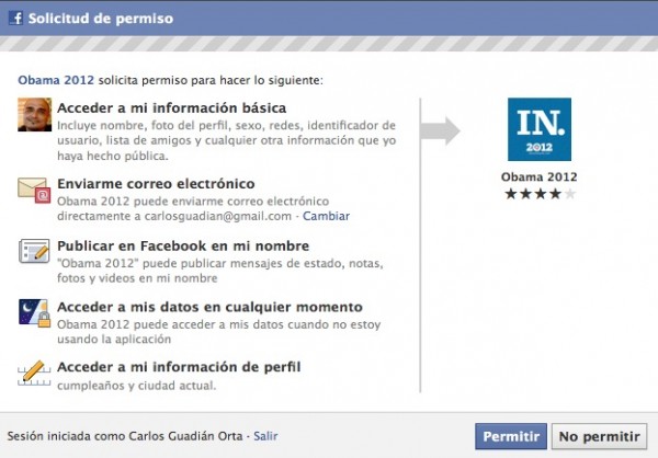 ceder espacio Facebook a Obama ceder espacio Facebook a Obama