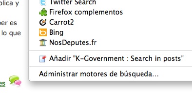 Añadir el buscador de K-government a Firefox
